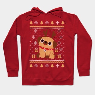 Reindeer Puppy Hoodie